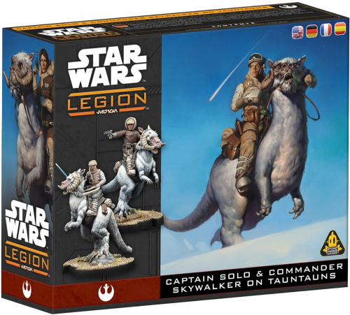 Star Wars Legion 2.0: Captain Solo & Luke Skywalker on Tauntaun